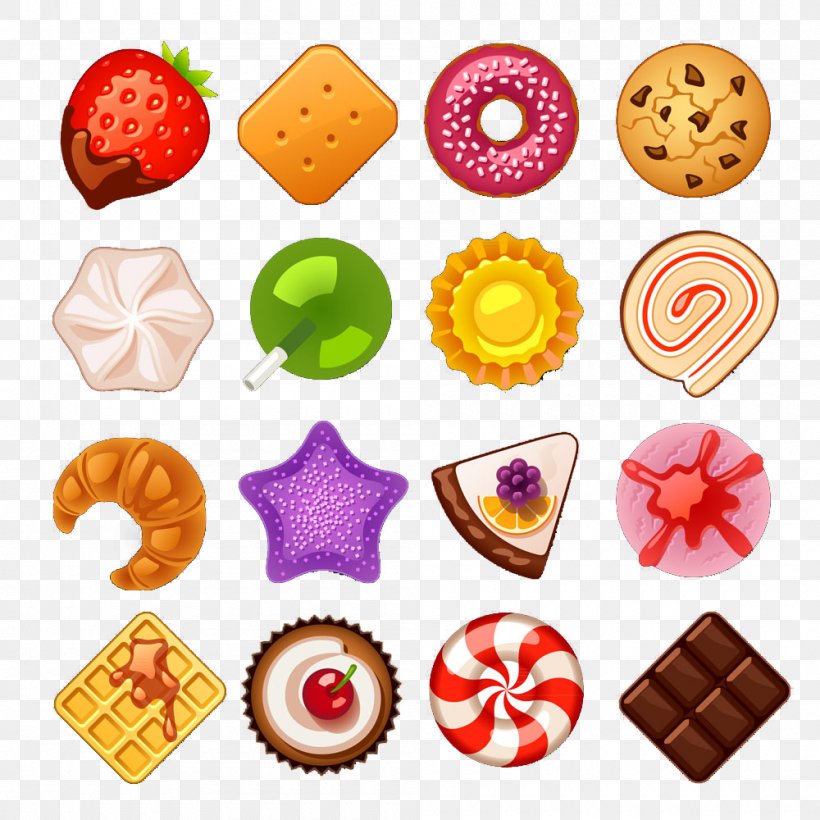 Candy Cartoon Food, PNG, 1000x1000px, Candy, Cartoon, Chocolate, Confectionery, Cookie Download Free