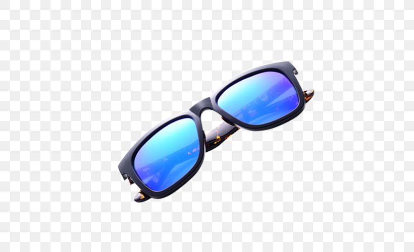 Goggles Blue Sunglasses, PNG, 500x500px, Goggles, Blue, Designer, Eyewear, Glass Download Free