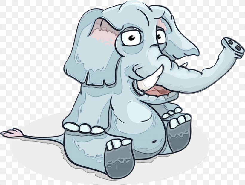 Indian Elephant, PNG, 1280x966px, Dog, African Elephant, Animation, Cartoon, Elephant Download Free