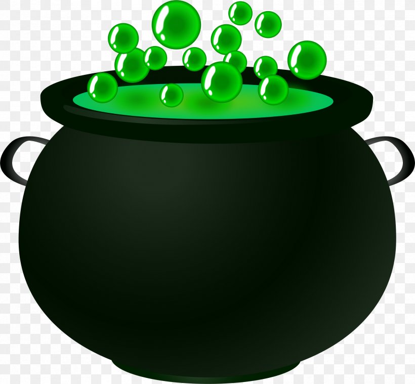 Cauldron Witchcraft Three Witches Clip Art, PNG, 2391x2216px, Cauldron, Cookware And Bakeware, Flowerpot, Green, Halloween Film Series Download Free
