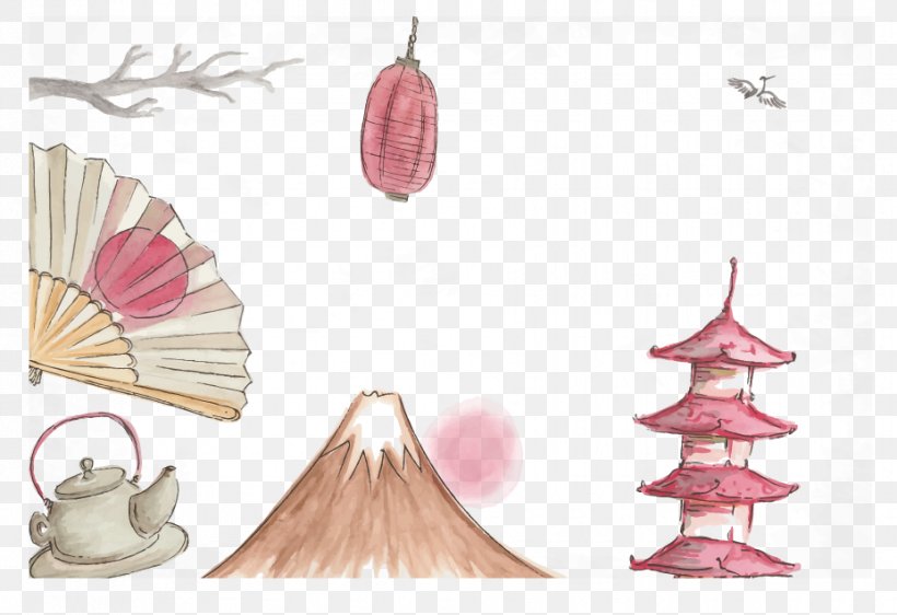 Japan Illustration, PNG, 928x637px, Japan, Designer, Peach, Petal, Pink Download Free