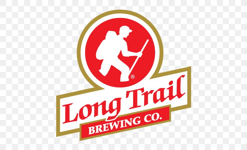 Long Trail Brewing Company Beer Logo Ale, PNG, 500x500px, Long Trail Brewing Company, Ale, Area, Beer, Brand Download Free