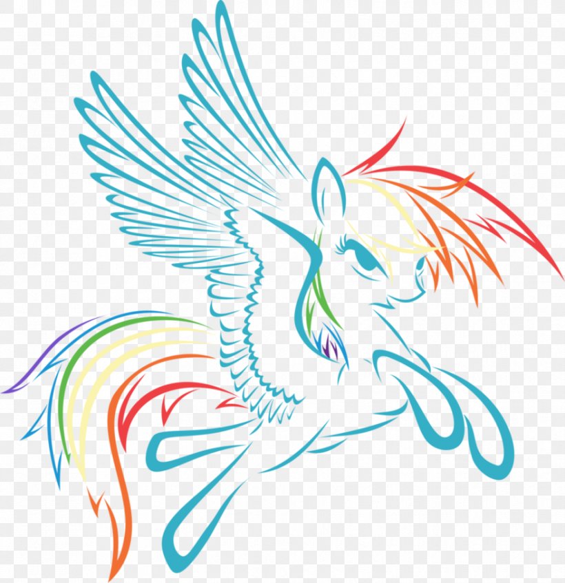 Rainbow Dash Twilight Sparkle Rarity Pony DeviantArt, PNG, 879x909px, Watercolor, Cartoon, Flower, Frame, Heart Download Free
