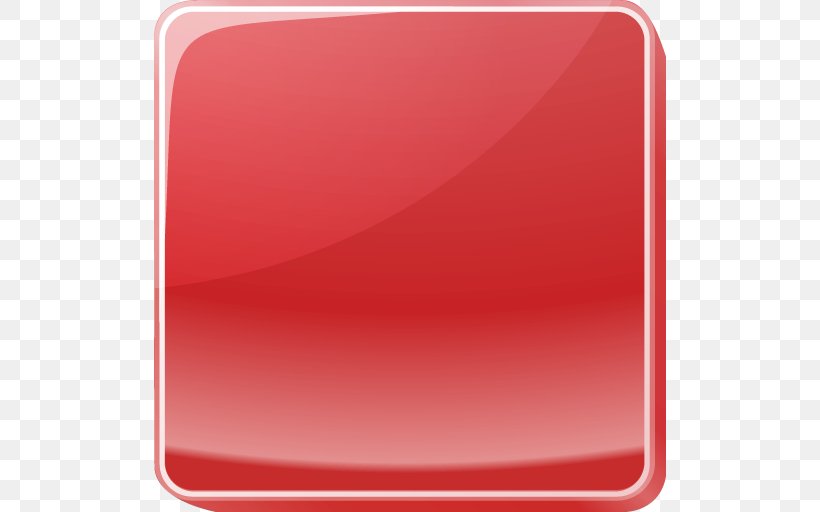 Button Icon, PNG, 512x512px, Button, Gloss, Product Design, Rectangle, Red Download Free