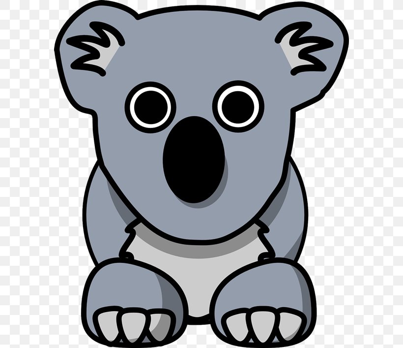 Koala Cartoon Drawing Clip Art, PNG, 600x707px, Koala, Animation, Art, Artwork, Bear Download Free
