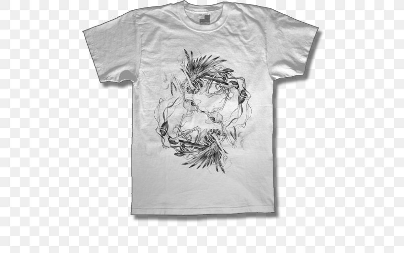 T-shirt Kvelertak Church Of Satan Pentacle Hoodie, PNG, 501x514px, Tshirt, Baphomet, Black, Black And White, Church Of Satan Download Free