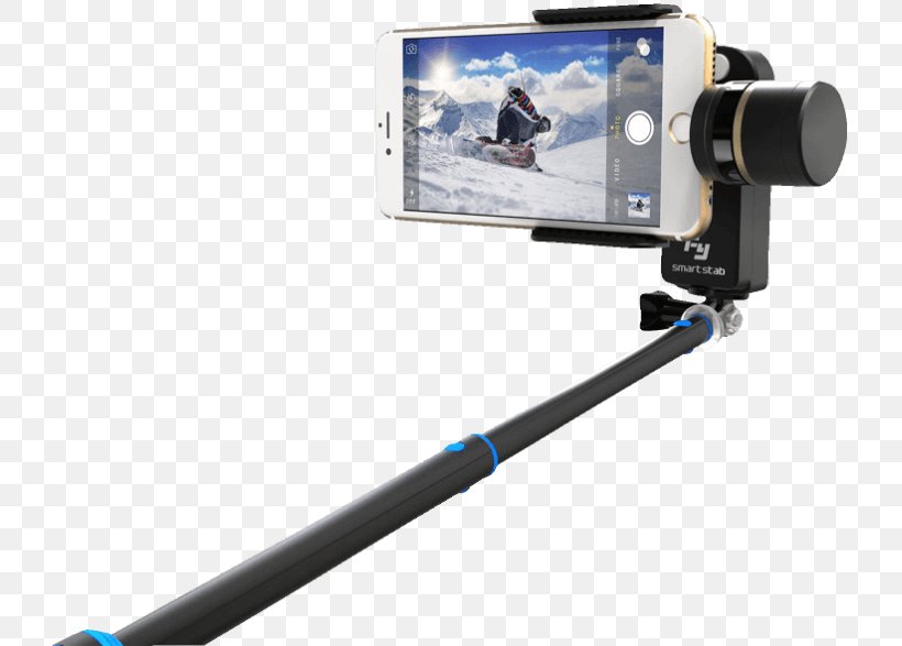 Feiyu SmartStab 2-Axis Selfie Gimbal For Smartphone, PNG, 786x587px, Smartphone, Action Camera, Camera, Camera Accessory, Camera Lens Download Free