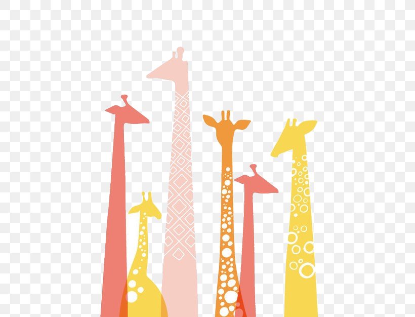 Giraffe Wall Decal Painting Mural Wallpaper, PNG, 500x626px, Giraffe, Animal, Art, Canvas, Giraffidae Download Free