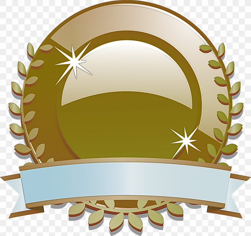 Gold Badge Ribbon Badge Blank Badge, PNG, 3000x2825px, Gold Badge, Arch, Architecture, Blank Badge, Circle Download Free