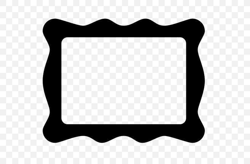 Picture Frames Clip Art, PNG, 540x540px, Picture Frames, Android, Area, Black, Black And White Download Free