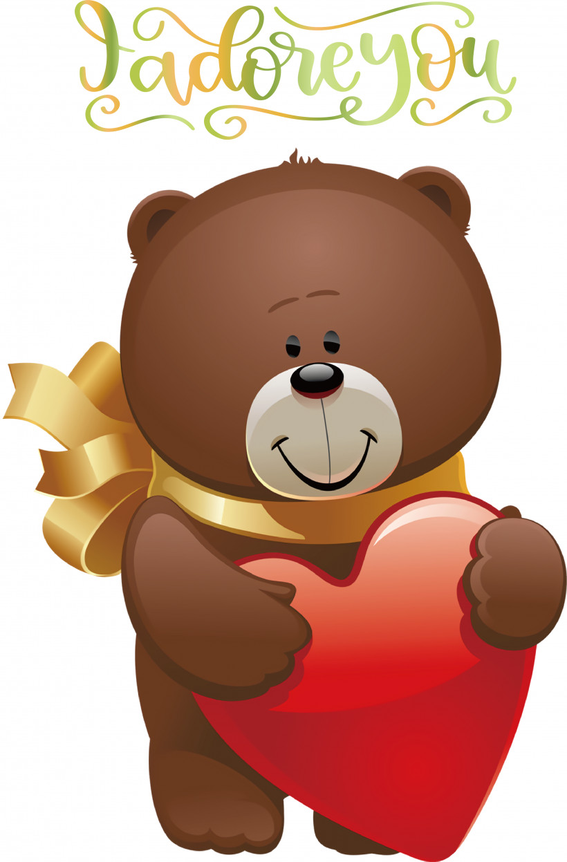 Teddy Bear, PNG, 2710x4122px, Bears, Brown Teddy Bear, Heart, Red Bear, Stuffed Toy Download Free