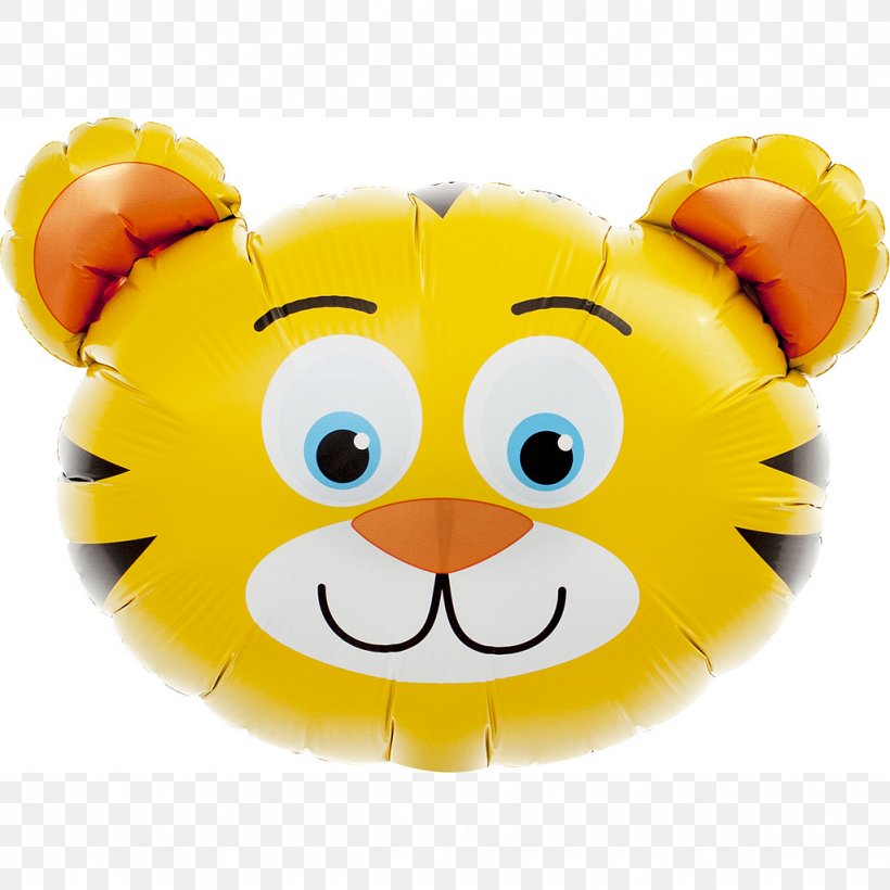Toy Balloon Tiger Child Birthday, PNG, 1024x1024px, Balloon, Air, Animal, Bear, Birthday Download Free