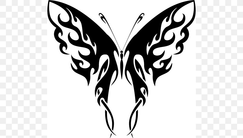 Butterfly Drawing Clip Art, PNG, 502x468px, Butterfly, Art, Arthropod, Black And White, Brush Footed Butterfly Download Free