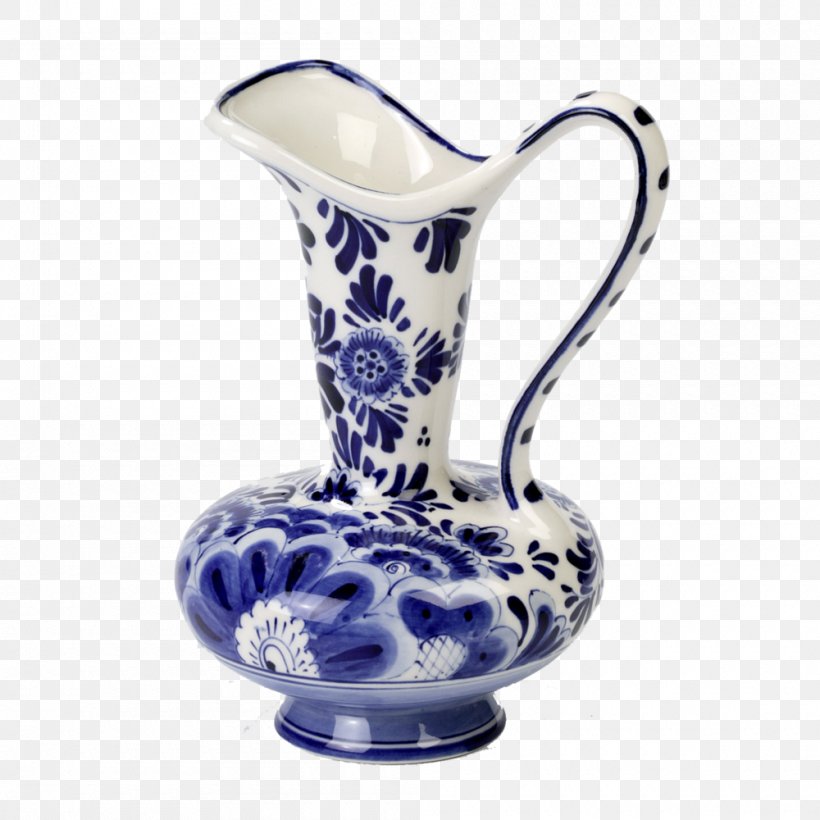 Jug Delftware Vase Ceramic De Koninklijke Porceleyne Fles, PNG, 1000x1000px, Jug, Blue And White Porcelain, Blue And White Pottery, Ceramic, Cobalt Blue Download Free