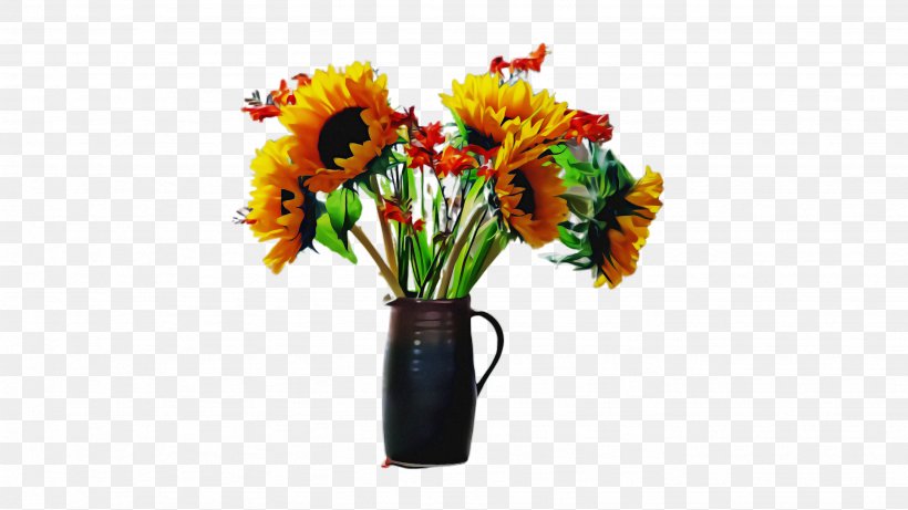 Orange, PNG, 2668x1500px, Flower, Barberton Daisy, Bouquet, Cut Flowers, Flowerpot Download Free