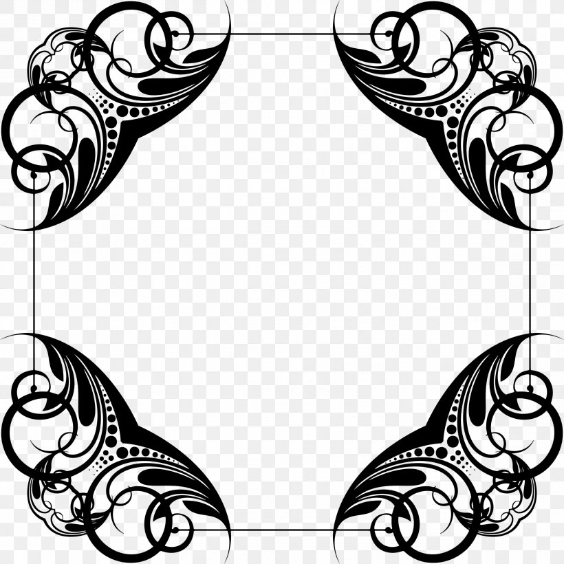 Clip Art, PNG, 2336x2336px, Drawing, Artwork, Black, Black And White, Decorative Arts Download Free