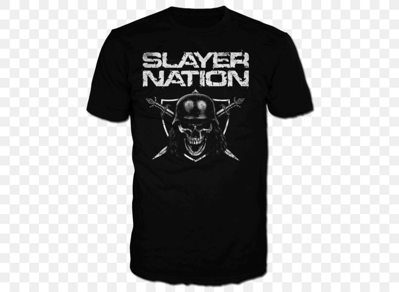 Slayer T-shirt Hoodie Heavy Metal Repentless, PNG, 600x600px, Watercolor, Cartoon, Flower, Frame, Heart Download Free