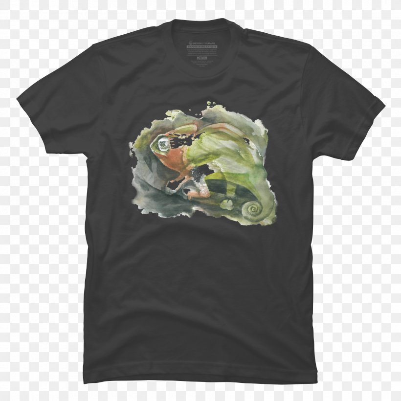 T-shirt Chameleons Yob The Great Cessation Watercolor Painting, PNG, 1800x1800px, Tshirt, Active Shirt, Bluza, Brand, Chameleons Download Free