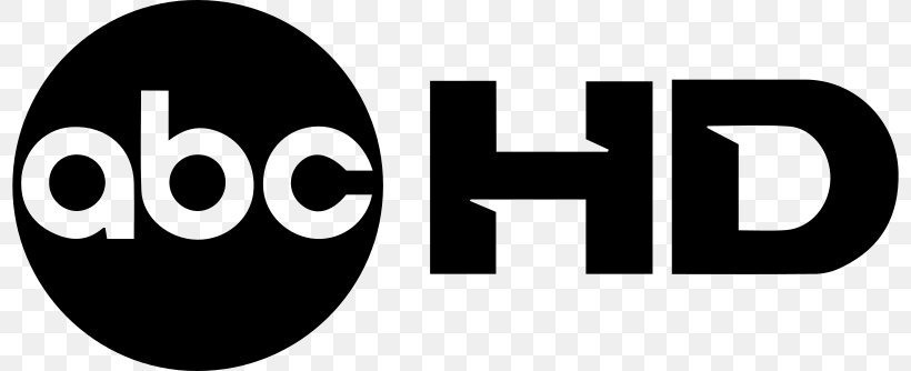 American Broadcasting Company Logo High-definition Television, PNG, 800x334px, American Broadcasting Company, Black And White, Brand, Highdefinition Television, Highdefinition Video Download Free