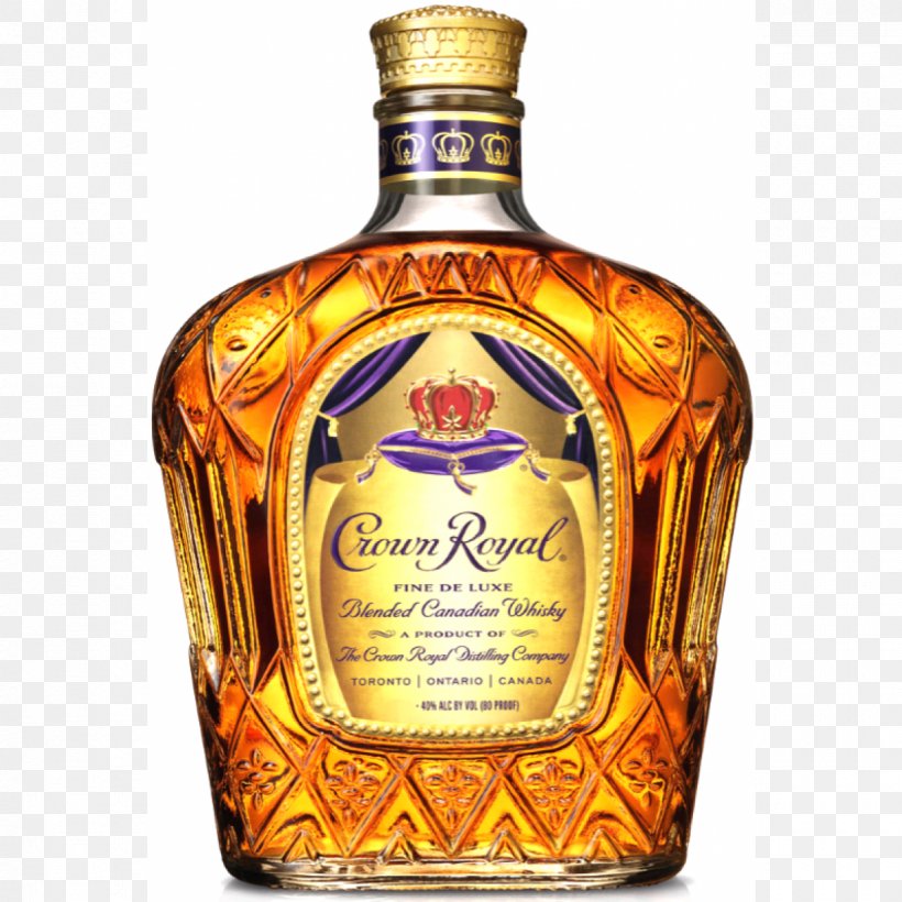 Crown Royal Canadian Whisky Blended Whiskey Distilled Beverage, PNG, 1200x1200px, Crown Royal, Alcohol By Volume, Alcoholic Beverage, Alcoholic Drink, Blended Whiskey Download Free