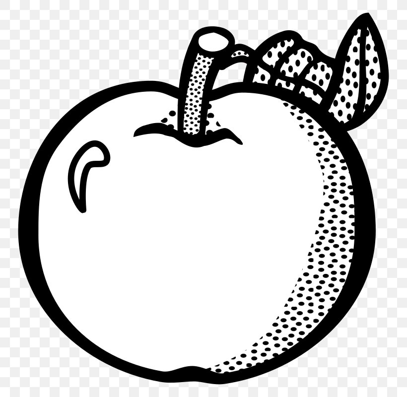 Fruit Apple Clip Art, PNG, 798x800px, Fruit, Apple, Artwork, Black, Black And White Download Free