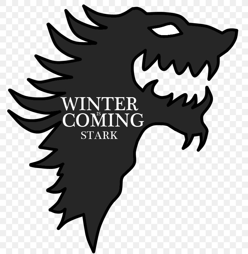 House Stark Sigil Winter Is Coming, PNG, 771x839px, House Stark, Art, Beak, Bird, Black And White Download Free