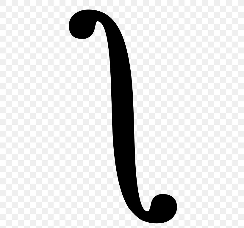 Integral Symbol Mathematics Clip Art, PNG, 768x768px, Integral Symbol, Antiderivative, Black, Black And White, Body Jewelry Download Free