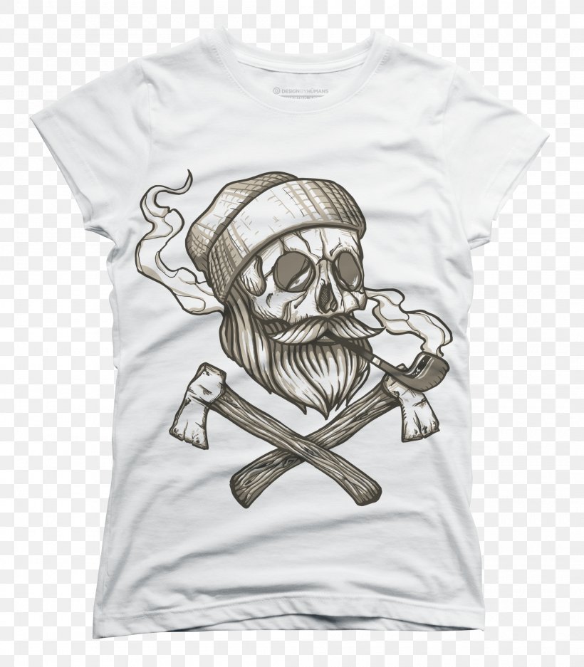 Printed T-shirt Hoodie Skull, PNG, 2100x2400px, Tshirt, Black, Bluza, Bone, Clothing Download Free