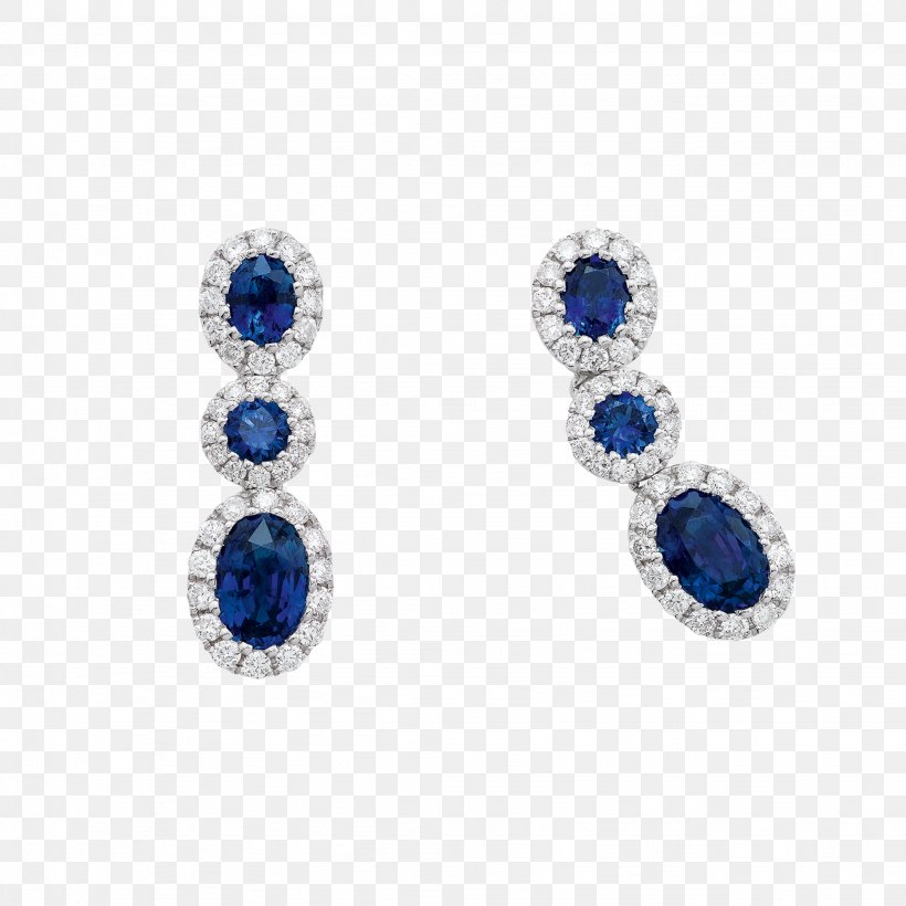 Sapphire Earring Body Jewellery Diamond, PNG, 2048x2048px, Sapphire, Blue, Body Jewellery, Body Jewelry, Diamond Download Free
