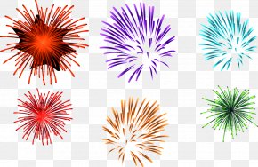 Fireworks - Color Fireworks. Lines Connect Download PNG