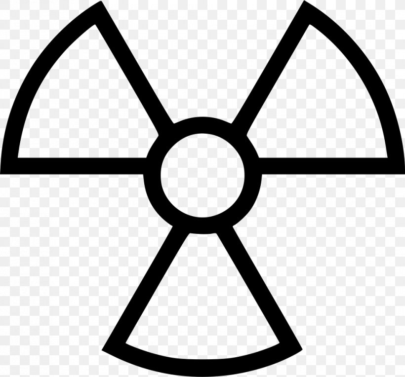 Nuclear Power Symbol, PNG, 980x914px, Nuclear Power, Area, Black, Black And White, Hazard Symbol Download Free