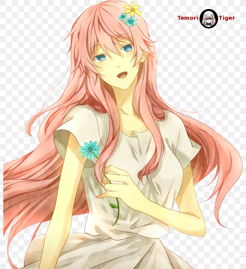 Megurine Luka Vocaloid Meiko Rendering, PNG, 798x898px, Watercolor, Cartoon, Flower, Frame, Heart Download Free