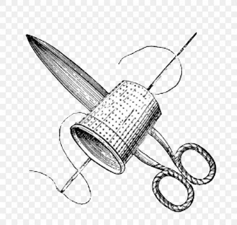 Sewing Notions Clip Art, PNG, 850x809px, Sewing, Artwork, Black And White, Blog, Drawing Download Free