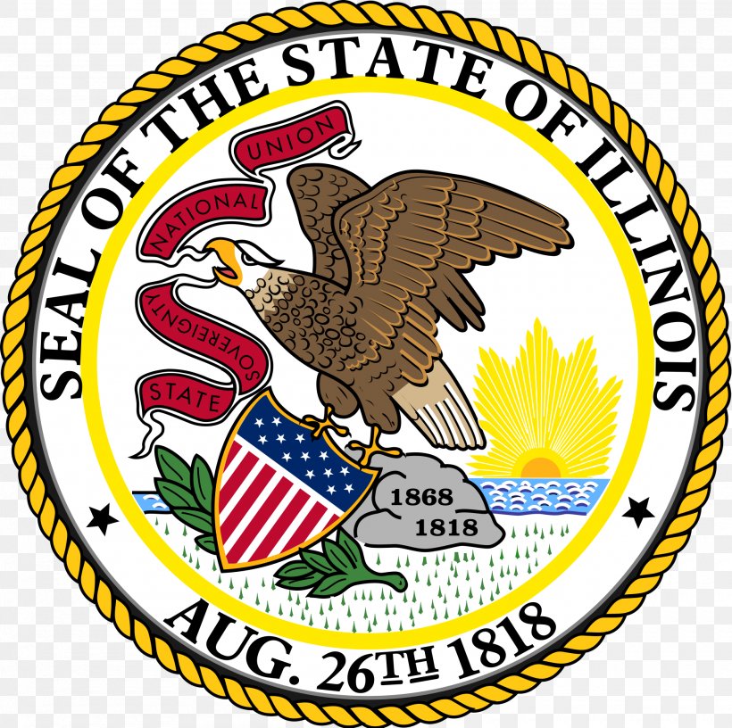 Flag And Seal Of Illinois Illinois Secretary Of State Governor Of Illinois United States Senate, PNG, 2000x1991px, Illinois, Area, Barack Obama, Beak, Brand Download Free