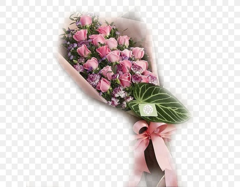 Flower Bouquet Rose Floristry Pink, PNG, 640x640px, Flower Bouquet, Artificial Flower, Birthday, Cut Flowers, Floral Design Download Free