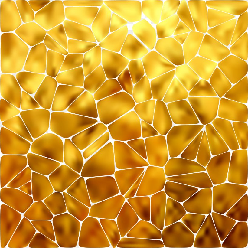 Honeycomb Gold Aluminium Foil Wallpaper, PNG, 2582x2582px, Honeycomb, Aluminium Foil, Color, Gold, Hexagon Download Free