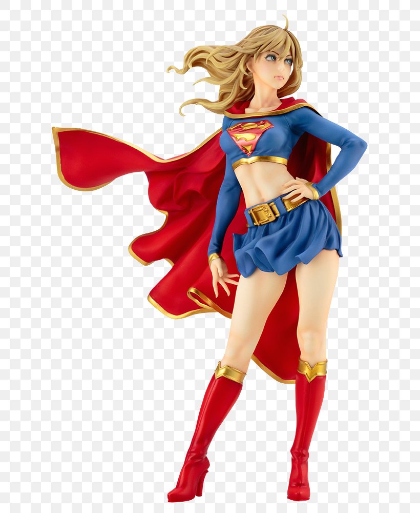 Kara Zor-El Supergirl Bishoujo Statue Bishōjo 1/7 Scale DC Comics Bishoujo Supergirl Returns PVC Action & Toy Figures, PNG, 667x1000px, Kara Zorel, Action Toy Figures, Costume, Dc Comics, Dc Universe Download Free