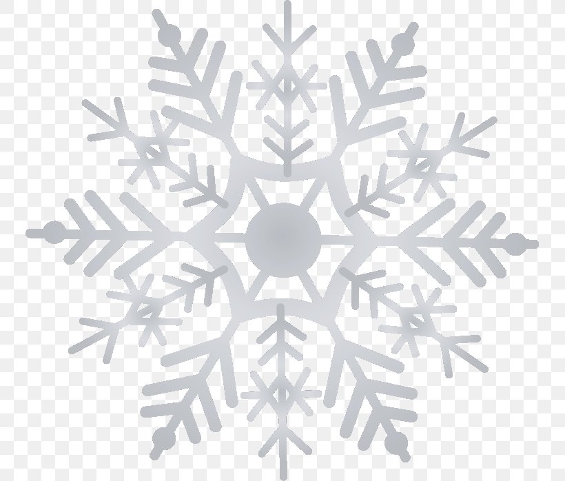 Snowflake Clip Art, PNG, 745x698px, Snowflake, Black And White, Christmas, Cold, Snow Download Free