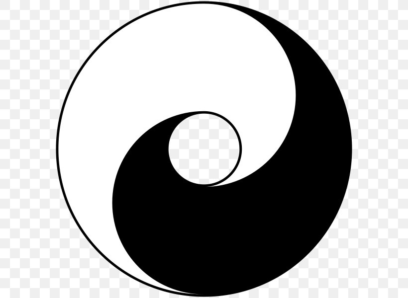 Taijitu Yin And Yang De Taoism, PNG, 600x600px, Taijitu, Black, Black And White, Chinese Philosophy, Crescent Download Free