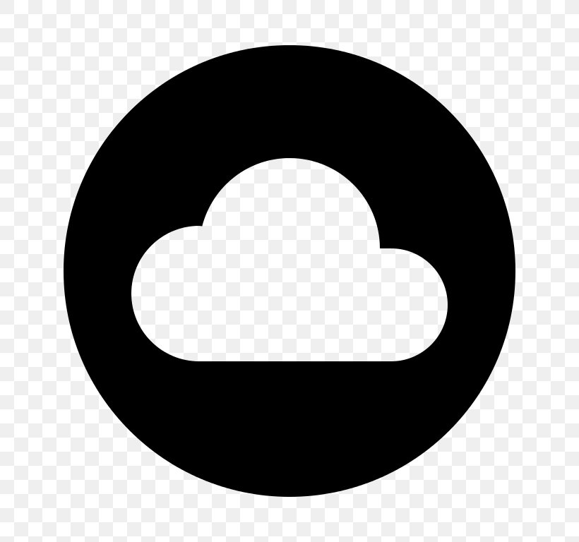 Cloud Computing On-premises Software, PNG, 768x768px, Cloud Computing, Android, Black, Black And White, Cascading Style Sheets Download Free