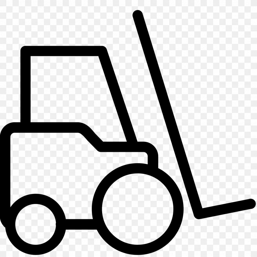 Forklift Truck Industry Heavy Machinery, PNG, 1600x1600px, Forklift, Area, Backhoe Loader, Black, Black And White Download Free