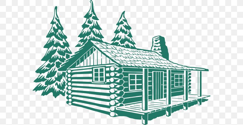 Log Cabin Cottage Black And White Clip Art, PNG, 600x422px, Log Cabin, Accommodation, Black And White, Cartoon, Cottage Download Free