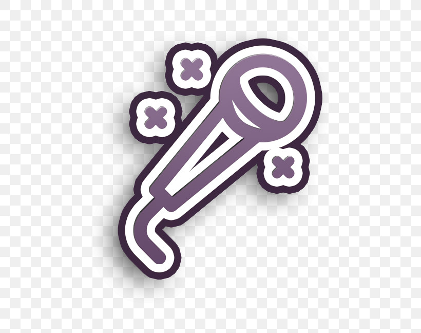 Carnival And Party Lineal Icon Microphone Icon Mic Icon, PNG, 566x648px, Microphone Icon, Chemical Symbol, Chemistry, Human Body, Jewellery Download Free