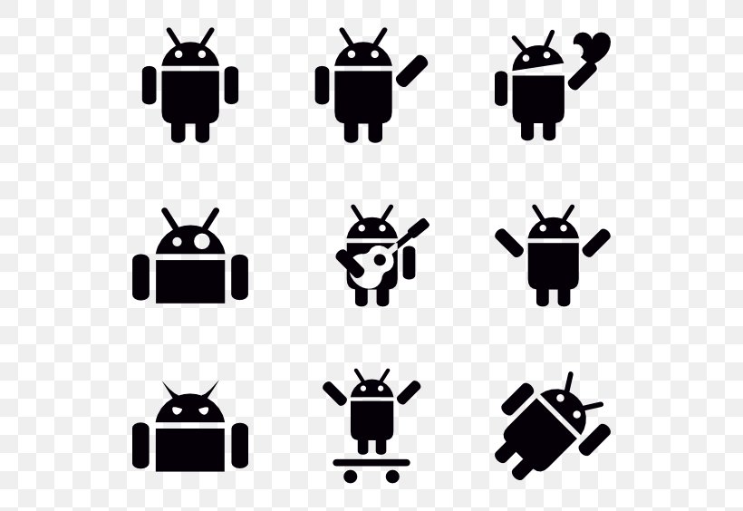 50x50 Android Clip Art, PNG, 600x564px, Android, Black, Black And White, Flat Design, Operating Systems Download Free
