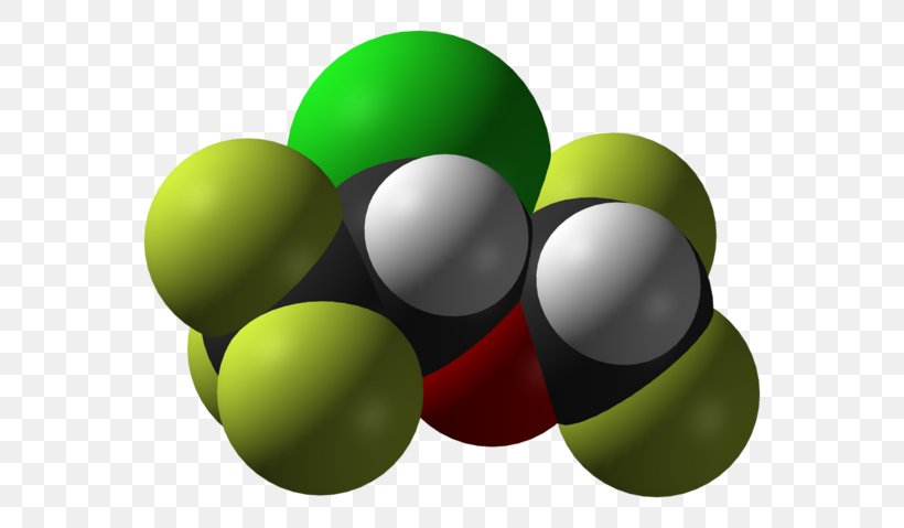Isoflurane Molecule Fluorine Halothane General Anaesthetic, PNG, 614x479px, Isoflurane, Anesthesia, Anesthetic, Ball, Colorfulness Download Free