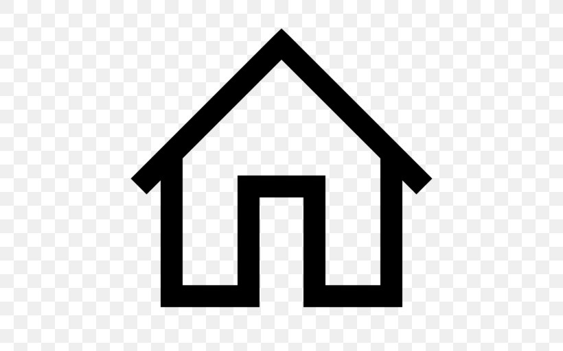 House Home, PNG, 512x512px, House, Area, Black And White, Brand, Home Download Free