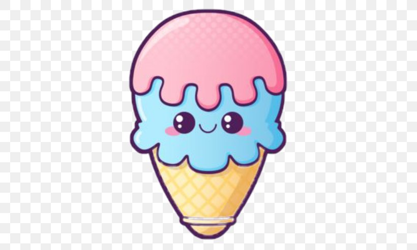 Ice Cream Sticker Redbubble Kavaii Decal, PNG, 519x493px, Ice Cream, Cuteness, Decal, Die Cutting, Drawing Download Free