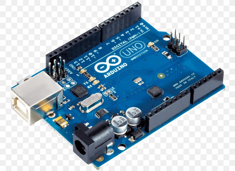 Arduino Uno Printed Circuit Board Electronics Microcontroller, PNG, 768x598px, Arduino, Arduino Leonardo, Arduino Uno, Circuit Component, Circuit Prototyping Download Free