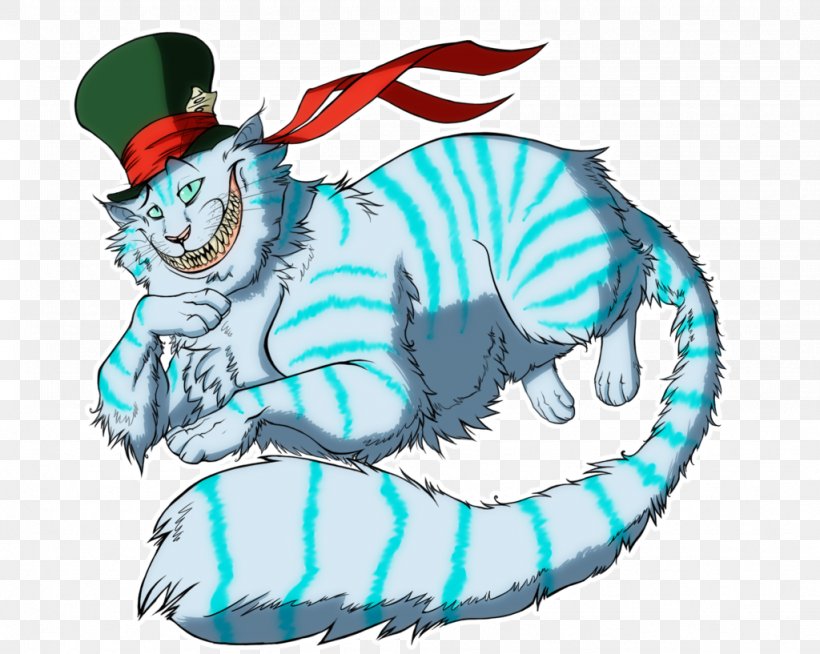 Cheshire Cat Tiger Alice's Adventures In Wonderland White Rabbit, PNG, 1024x817px, Cheshire Cat, Alice In Wonderland, Art, Artwork, Carnivoran Download Free