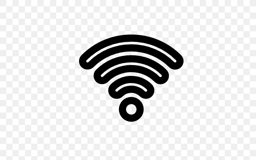 Wireless Network Wi-Fi, PNG, 512x512px, Wireless Network, Black And White, Brand, Computer Network, Hardware Accessory Download Free